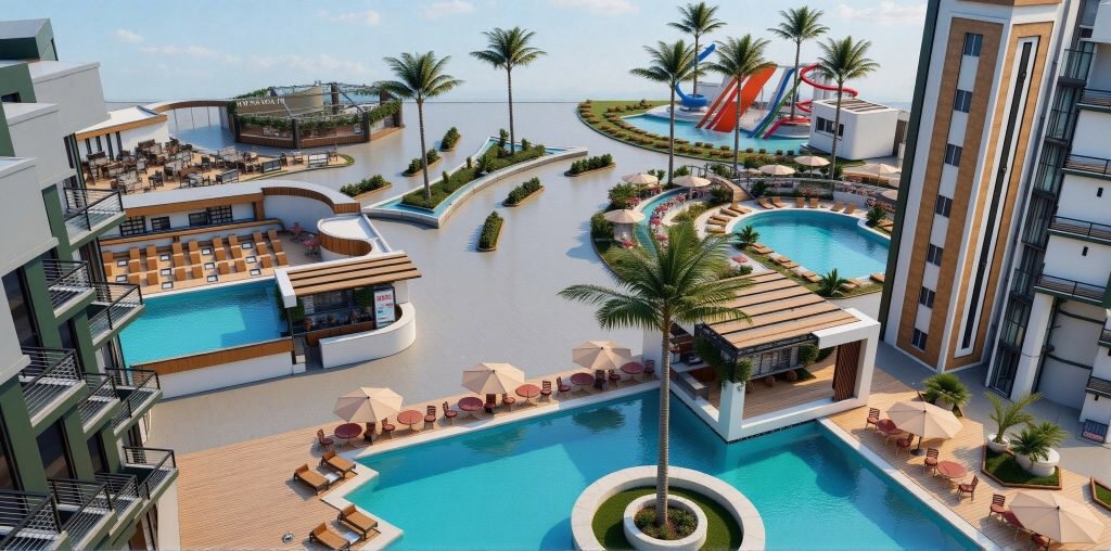 Apartment for Sale in Hayat Beach Resort, Al Ahyaa with beachfront view and Flexible Payment Plan - Apartment in Al Ahyaa, Hurghada (1)